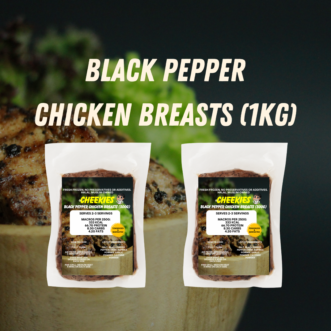 Black Pepper Chicken Breasts (1kg)