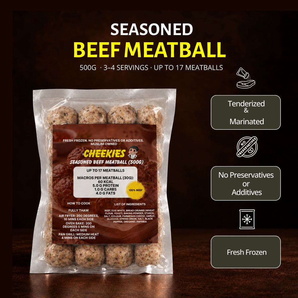Beef Meatballs (up to 17 pieces)