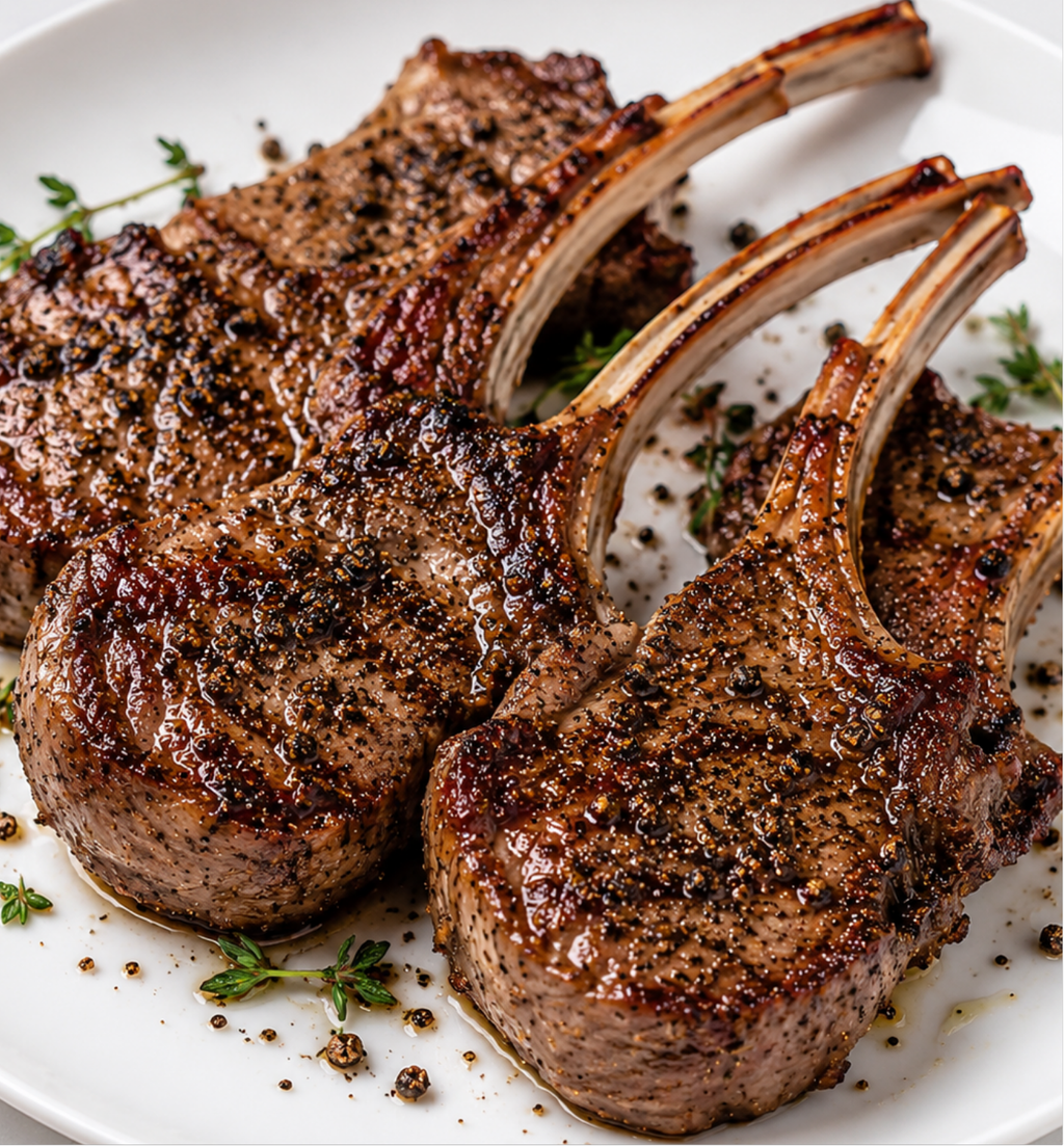 Black Pepper Lamb Loin (1kg)
