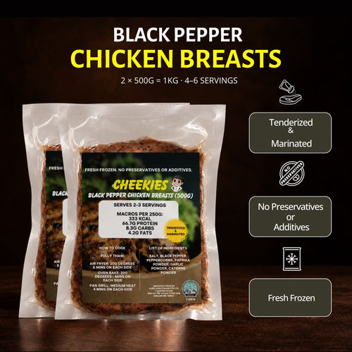 Black Pepper Chicken Breasts (1kg)