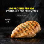 Ready to Eat Garlic Herb Chicken – 10 x 90g Pack Bundle $3.80/pc