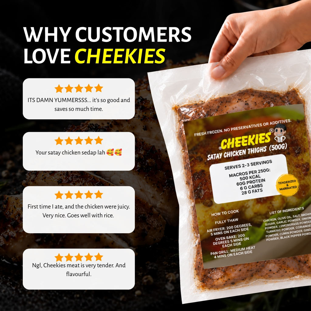 Satay Chicken Thigh (1kg)